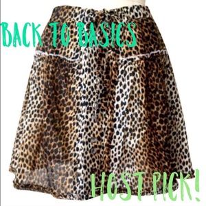 NWT D&G Dolce & Gabbana Animal Print Skirt